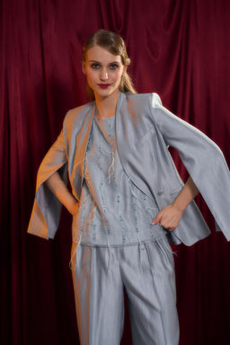 Комплект брючный (тройка) 1754 Новый год