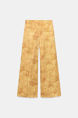 PANTAL?N ESTAMPADO ZW COLLECTION / Ocre