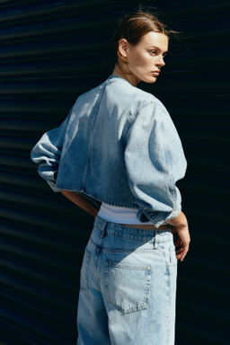 Chaqueta denim cropped - H&m фото 6