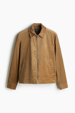 Cazadora de terciopelo Regular Fit - H&m фото 5