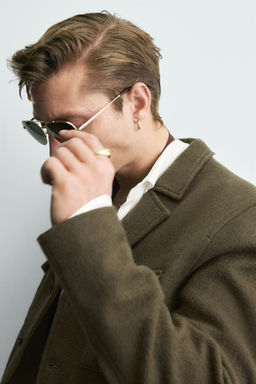 100% WOOL POCKET JACKET LIMITED EDITION - Zara фото 5