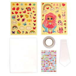 УЦЕНКА ШКОЛА ТАЛАНТОВ Набор для творчества Картина наклейками, Милая принцесса