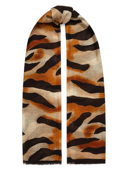 Палантин жен. шерсть+шелк 65х180 JG43-8287-16 - Eleganzza фото 3