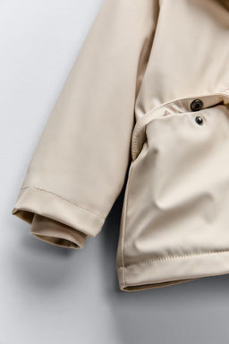 WATER-REPELLENT LINED RAINCOAT - Zara фото 10
