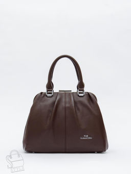 Сумка женская кожаная 9687Y coffee Polina&Eiterou