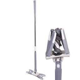 Швабра Селфи с отжимом с двумя насадками из микрофибры