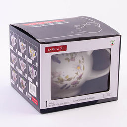 60247 Заварочный чайник с крышкой 950мл Розовый сад доломит LR (х16) - Mayer&boch фото 3