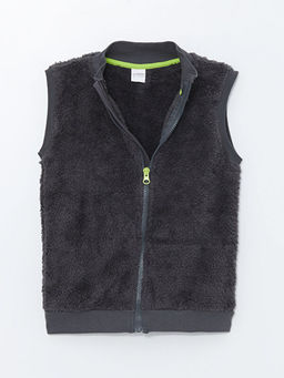 Dik Yaka Pel?? Erkek ?ocuk Yelek