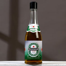 Гель для душа пиво Непобедимый, 500 мл, аромат можжевельника и чёрного кедра, Чистое счастье