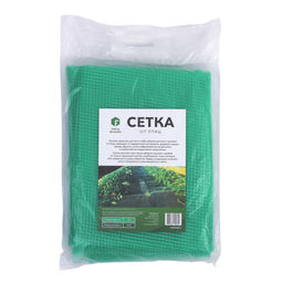 Сетка садовая, 2×10 м, ячейка ромб 6×6 мм, от птиц, пластиковая, зелёная, Greengo
