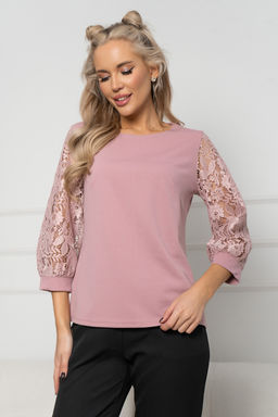 Блуза Open Style 6564 пудровый