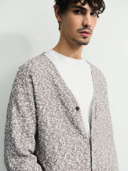 Вязаный кардиган из хлопка / Zarina  фото 3