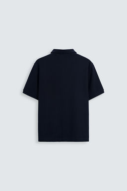 BASIC TEXTURED POLO SHIRT - Zara фото 8