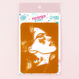 Украшение для торта Пара, цвет золото - Страна карнавалия фото 17