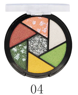FARRES /1242-04/ тени для век 7 Colors 7 цветов