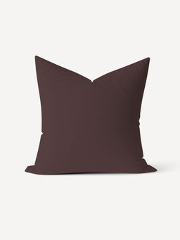 Наволочка поплин гладкокрашеный - Горький шоколад 70х70