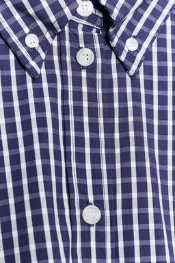 CHECK POPLIN SHIRT - Zara фото 8
