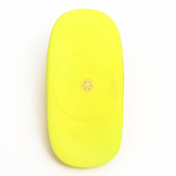 Игрушка пищащая Тапок для собак, 10 см, жёлтая - Пижон фото 3