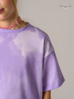 Платье Teen тайдай лаванда - Sovalina фото 4