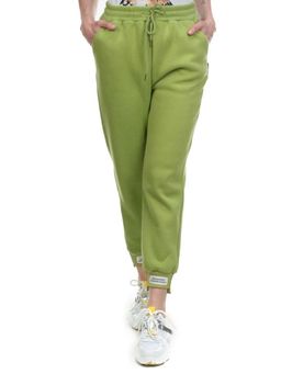 05 GREEN Брюки спортивные женские на флисе (100% хлопок) 7986