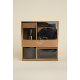 Аксессуары для ванной SL Home, 3 предмета: дозатор, мыльница, стакан - Sima-land home фото 5