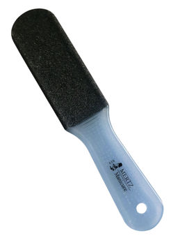Mertz Тёрка педикюрная двусторонняя абразивная 60/100 грит / 616, голубой