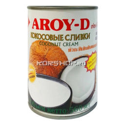 Кокосовые сливки Aroy-D, Таиланд, 0,56 л Акция