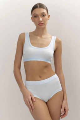 ALMANDO MELADO Трусы женские База "MAXI SLIP" Цвет:светло-голубой