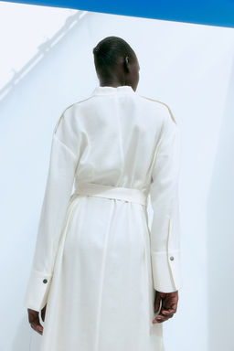 Vestido con cinturon de anudar - H&m фото 3