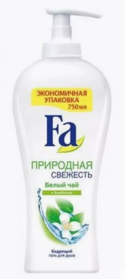 ФА гель д/душа 750мл Природная Свежесть Белый Чай и Бамбук