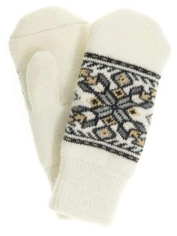 Варежки женские "Узор" КРУГ 3416-2