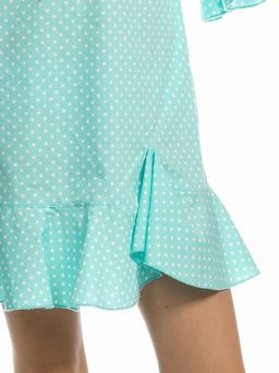 PELICAN,платье для девочек, Ментол