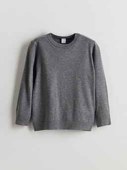 Bisiklet Yaka Erkek ?ocuk Triko Kazak