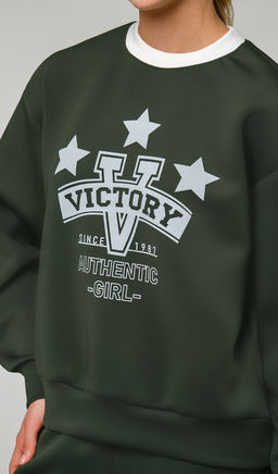 Арт. 2804 Костюм с брюками женский 44-50(4 шт) Цвет:хаки