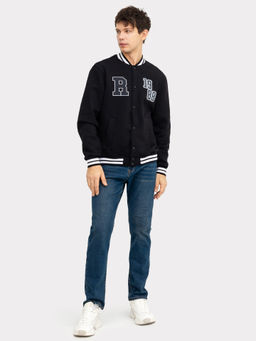 Толстовка мужская черная с печатью черный +печать 121173/1 - Mark formelle фото 4