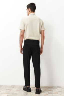 TRENDYOL MAN Siyah Italyan Kesim Pileli Klasik Duble Paca Kumas Pantolon TMNSS24PL00022 - Trendyolmilla фото 26