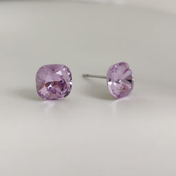 Серьги с кристаллами Swarovski