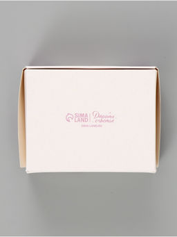 Цена за 5 шт. Коробка подарочная складная «Помни, ты прекрасна», 10×8×3.5 см, с окном