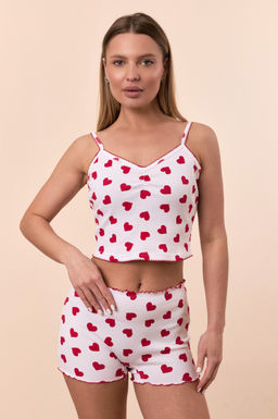 Пижама топ и шорты М326057бм