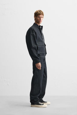 DENIM JACKET WITH POCKETS - Zara фото 4