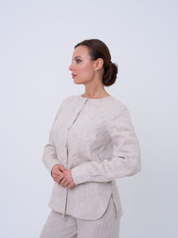 100% ЛЕН рубашка