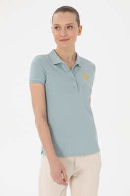 Kad_n Su Ye_ili Basic Polo Yaka Ti__rt