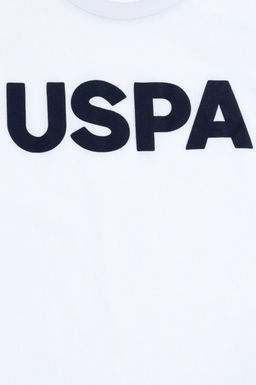 Erkek _ocuk Beyaz Basic Bisiklet Yaka Ti__rt Sepette S_rpriz _ndirim - U.s. polo assn фото 4