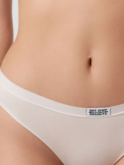 Цена за 2 штуки! Трусы слипы женские кремовые жемчуг 412619 - Mark formelle фото 6