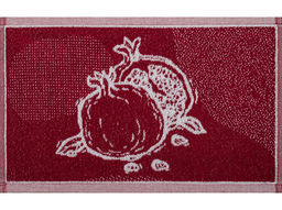 Полотенце махровое 1с105.413ж1 Арт-гранат(бордо1) 50х30 см