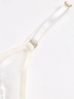 CONTE MYSTERY GARDEN LBE 3111 Бюстье женское off white - Conte elegant фото 7