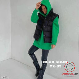 Жилет, холлофайбер женская