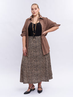 Юбка трикотажная UB17403LEO16 - Артесса фото 8