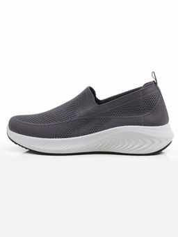 05-TEX-D04-01 GREY Полуботинки спортивные летние мужские (текстиль) - Фабричный китай фото 9