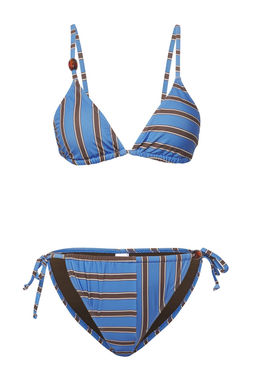 TRENDYOLMILLA Cizgili Ucgen Aksesuarl? Regular Bikini Tak?m? TBESS25BT00107  фото 6